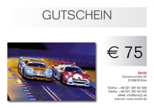  Slot 32 - Gutschein über 75 Euro
